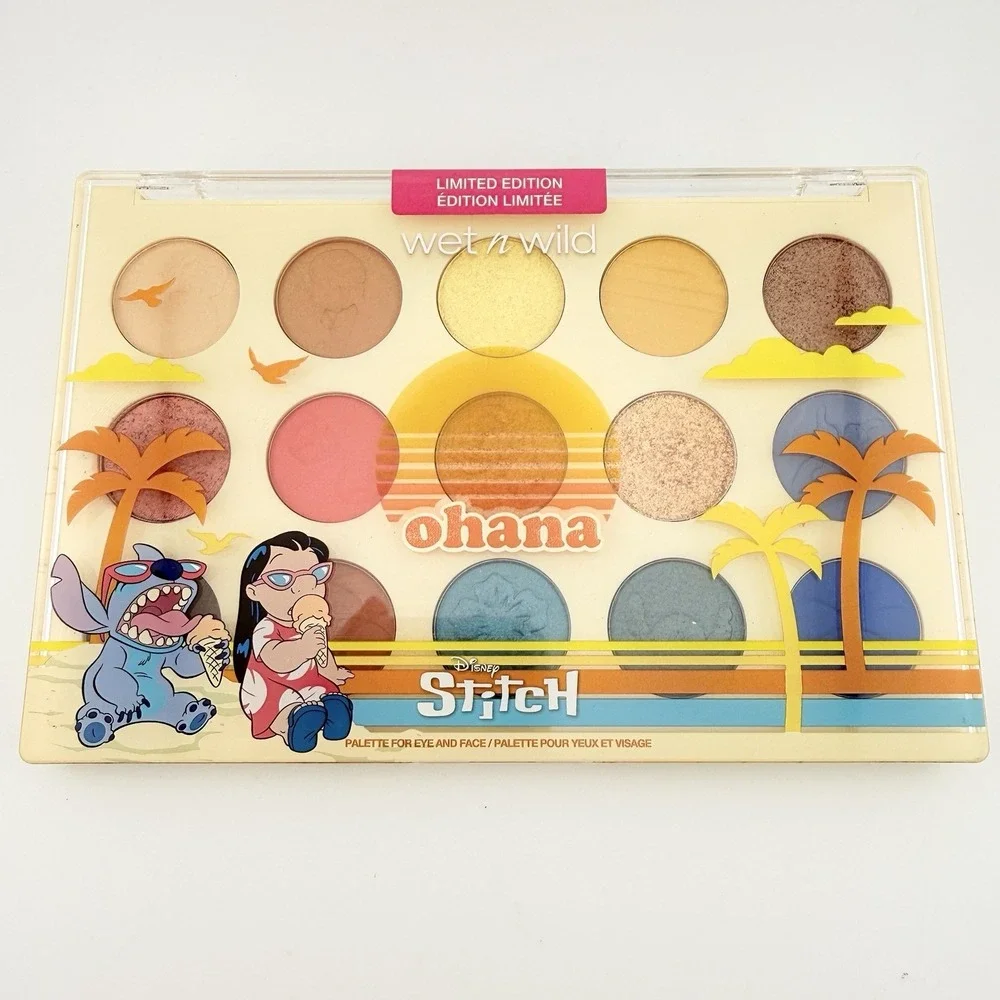 Wet n Wild Limited Edition‎ Disney Lilo & Stitch Ohana Palette Eye & Face NEW N